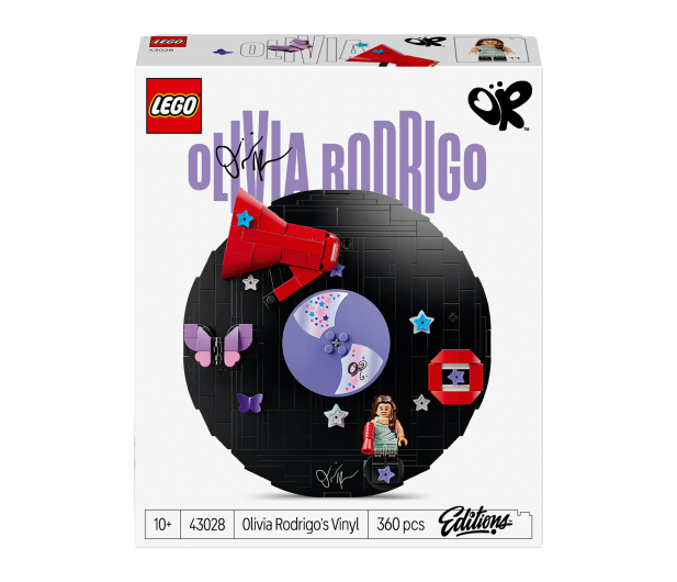 LEGO EDITIONS 43028 Płyta winylowa Olivii Rodrigo - 1547401 - zdjęcie